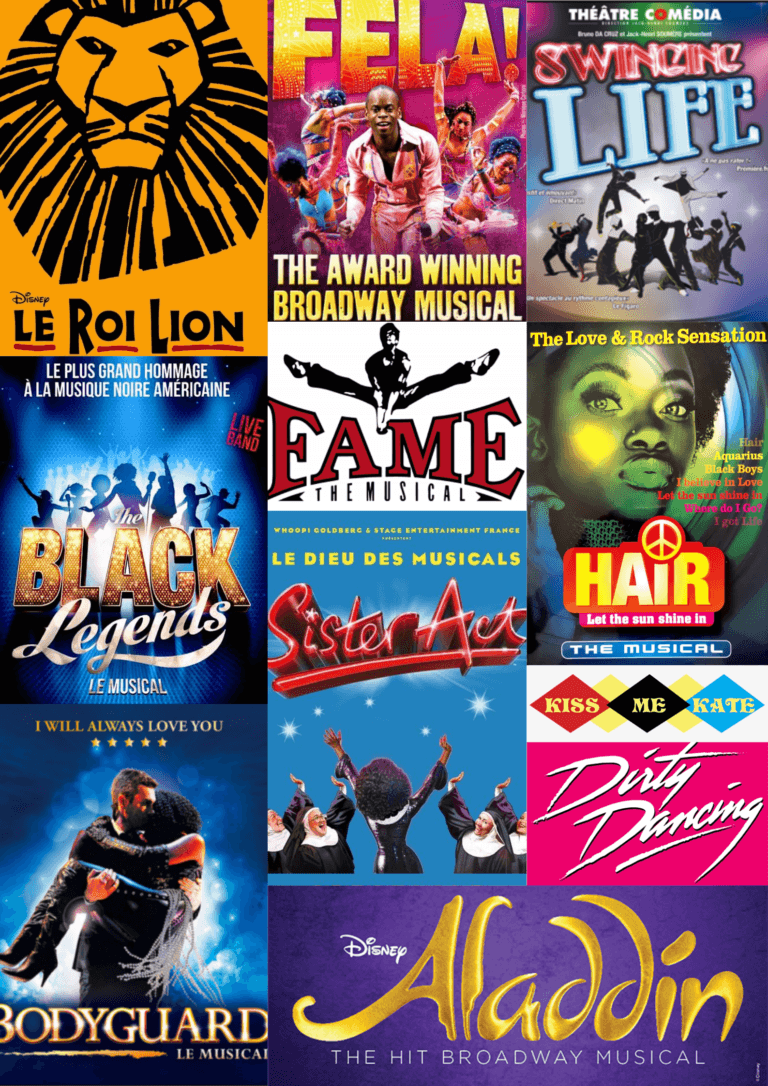 Patchwork posters musicals